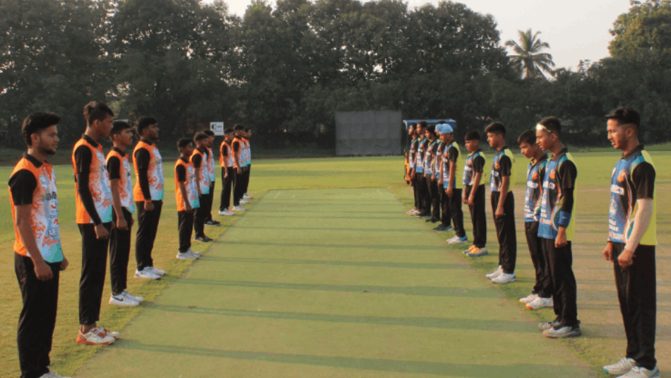 Cricket Trials in Jharkhand