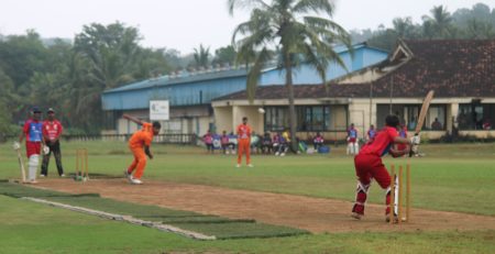 Goa Heroes Cup boundary hit