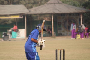 On ground Batsman