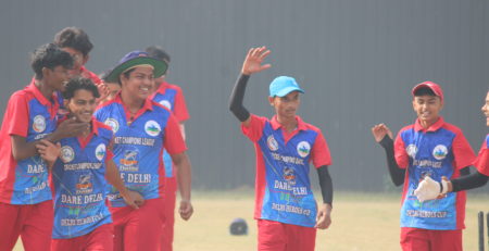 cricket trials in delhi 2026 players practicing at cricket nets