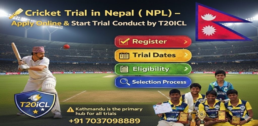 cricket trial in nepal