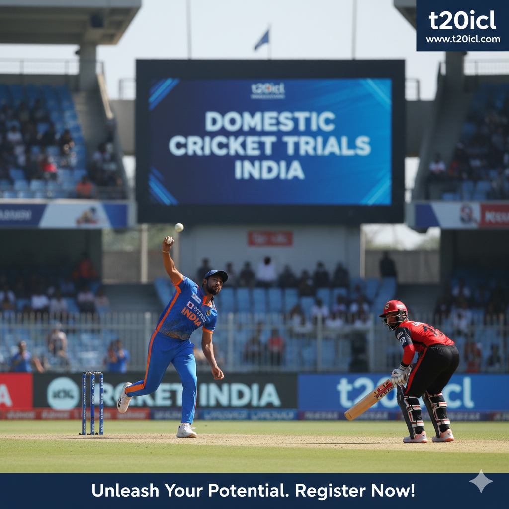 Domestic cricket trials India