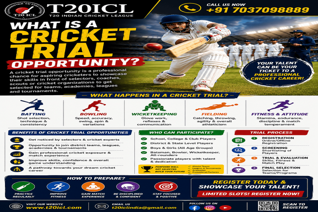 Cricket Trial Opportunity India