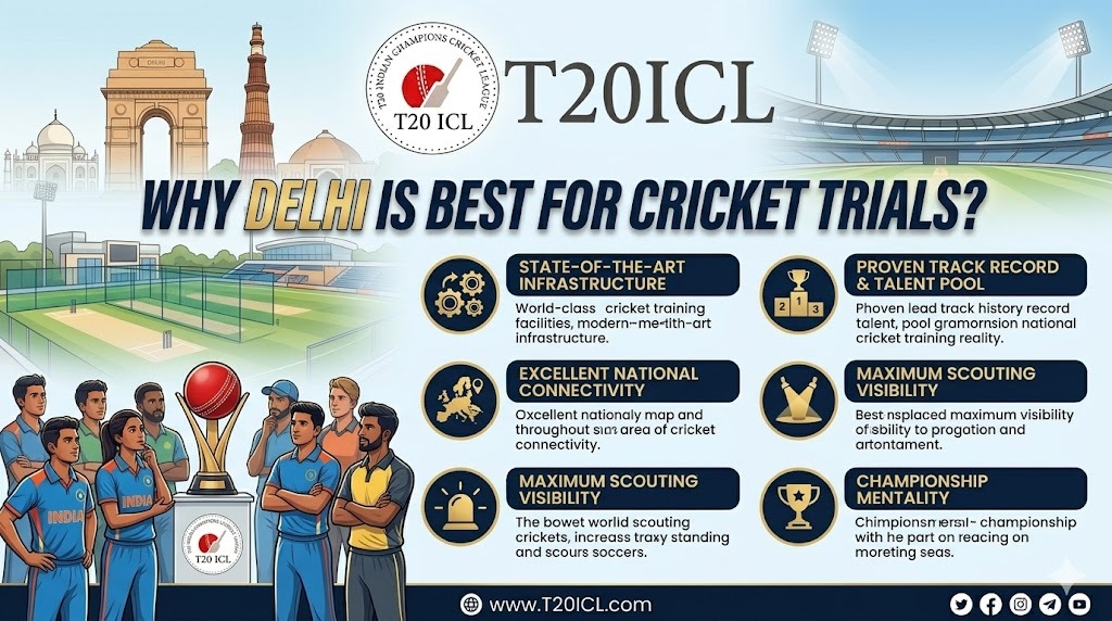 Cricket Trials in Delhi