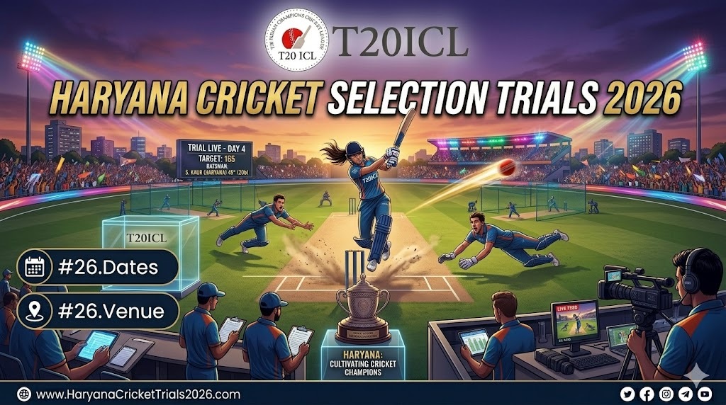 Haryana Cricket Selection Trials 2026