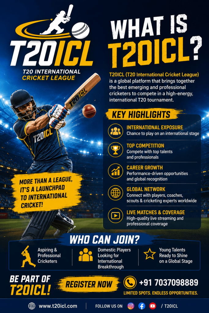 T20ICL Cricket Trials