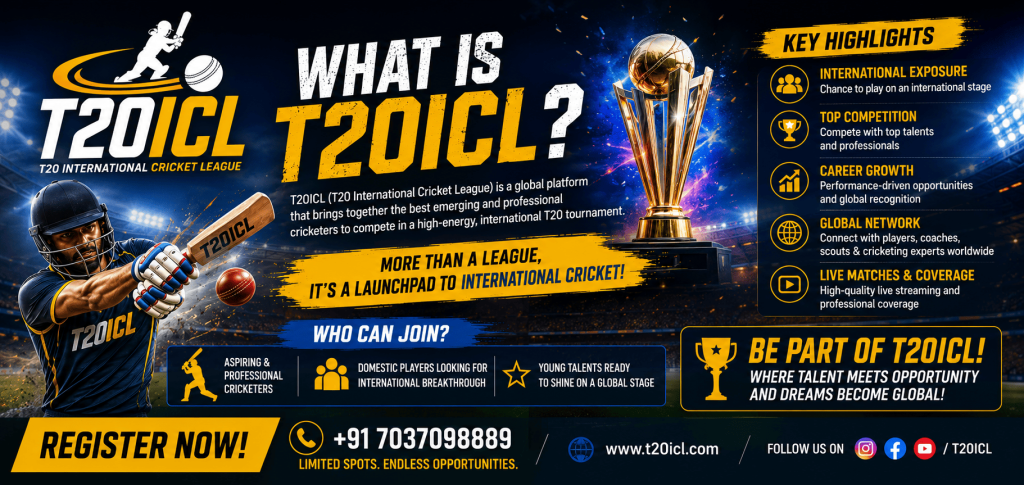 T20ICL Cricket Trials
