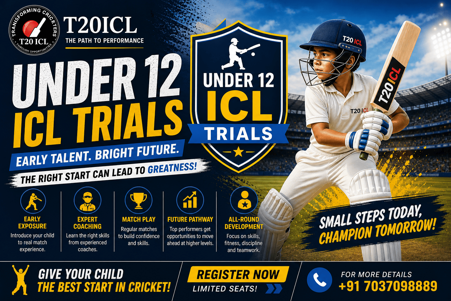 under 16 cricket trials