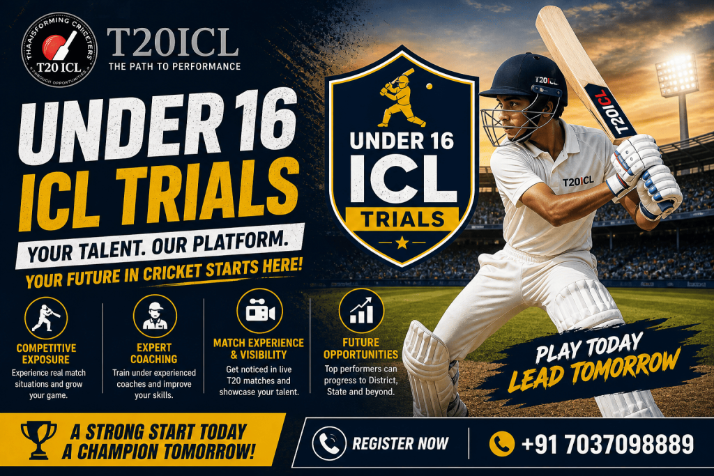 under 16 cricket trials