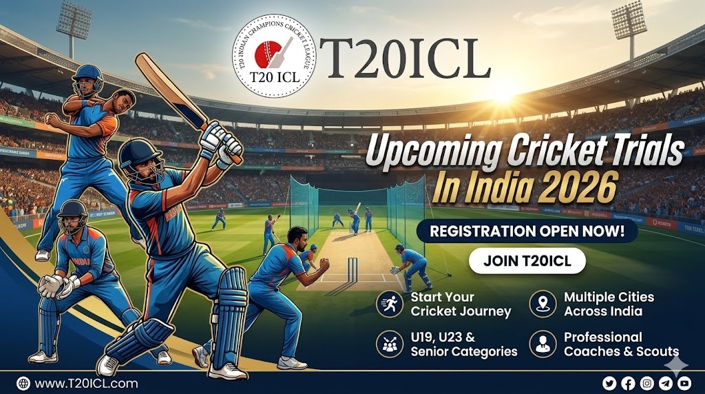Upcoming Cricket Trials In India