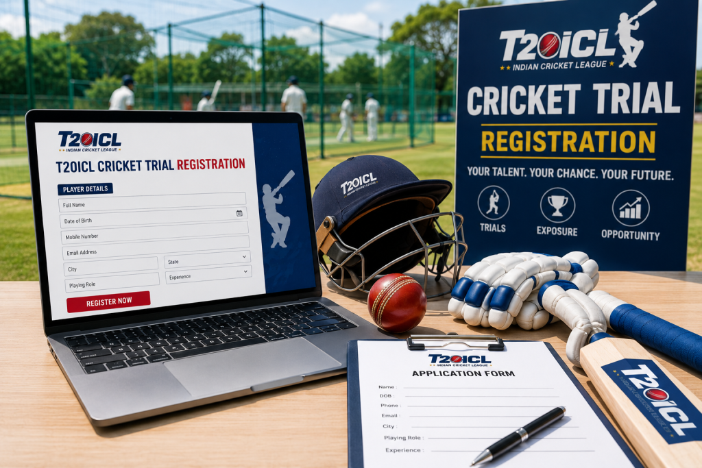 T20ICL Cricket Trial Registration